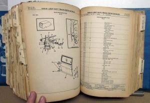 1978 1979 1980 1981 Dodge LtDuty Truck Dealer Parts Catalog Book Lil Red Express