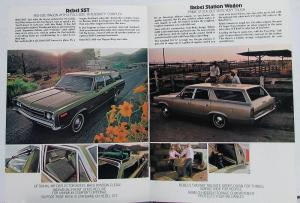 1970 AMC Ambassador SST DPL Rebel SST Station Wagons Sales Brochure Original
