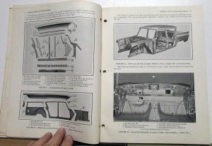 1961 AMC Rambler Single Unit Construction Body Repair Shop Manual Collision