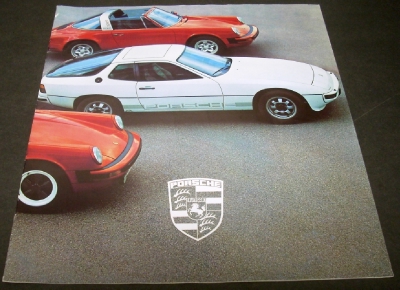 1978 Porsche 924 911 SC Turbo 928 Dealer Sales Brochure Original