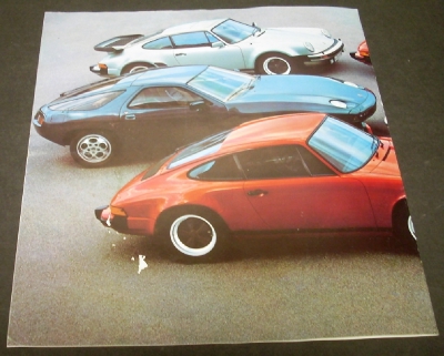 1978 Porsche 924 911 SC Turbo 928 Dealer Sales Brochure Original