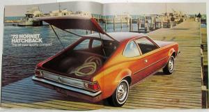 1973 AMC Gremlin Hornet Javelin Matador Ambassador Brochure Folder