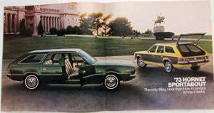 1973 AMC Gremlin Hornet Javelin Matador Ambassador Brochure Folder