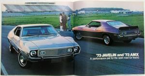 1973 AMC Gremlin Hornet Javelin Matador Ambassador Brochure Folder