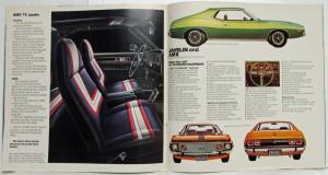 1973 AMC Gremlin Hornet Javelin Matador Ambassador Brochure Folder