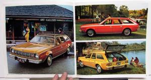 1975 AMC Gremlin Hornet Matador Station Wagons Sales Brochure Original XL