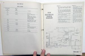 1956 AMC Nash Ambassador 6 V8 Statesman 6 Models Service Shop Manual Supplement