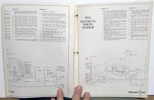 1956 AMC Nash Ambassador 6 V8 Statesman 6 Models Service Shop Manual Supplement