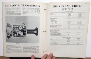 1956 AMC Nash Ambassador 6 V8 Statesman 6 Models Service Shop Manual Supplement