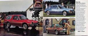 1977 AMC Gremlin Hornet Matador OPTIONS Auto Show Edition Sales Brochure Orig