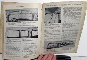 1955 AMC Nash Ambassador Statesman Rambler Body Service Shop Manual Repair