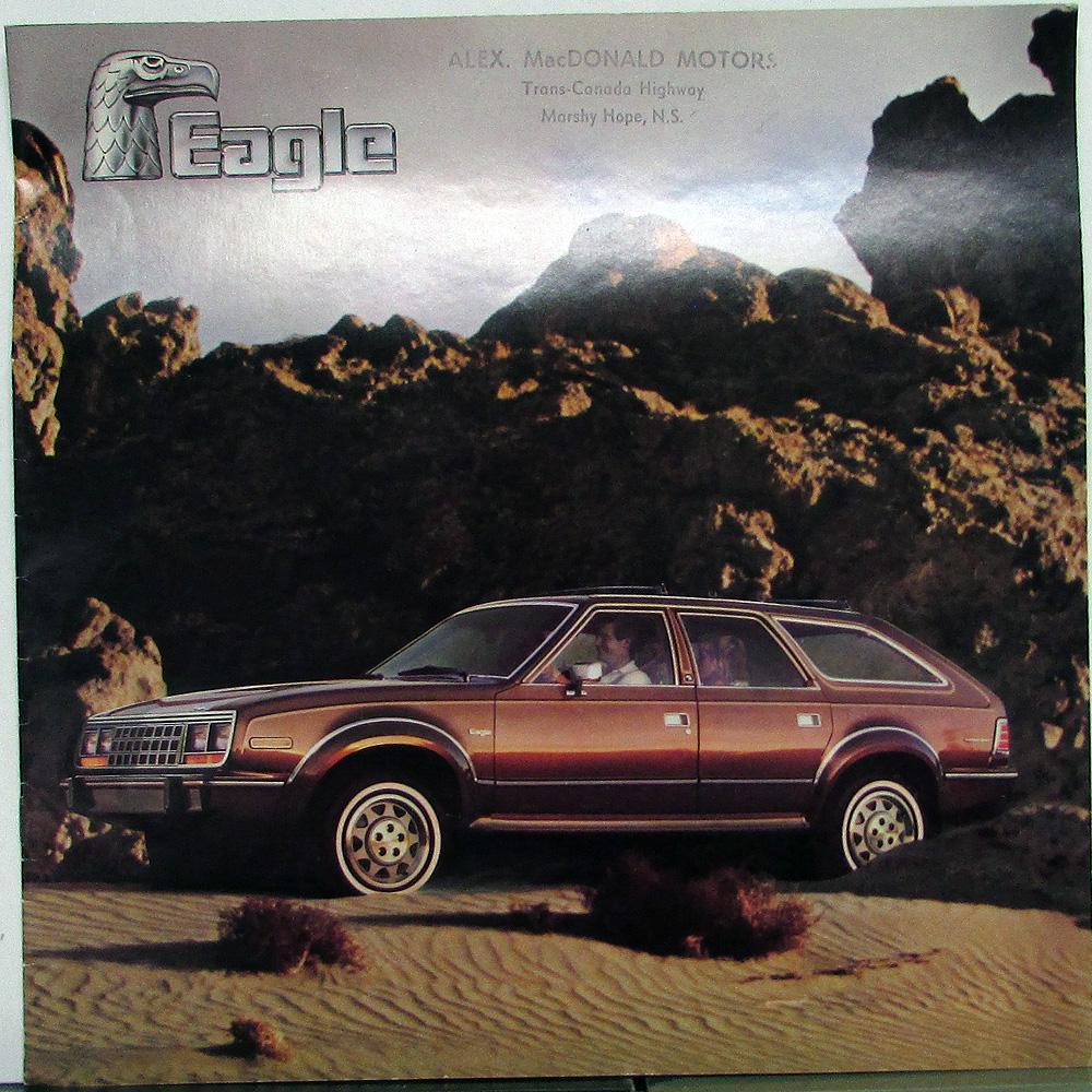 1980 AMC Eagle Station Wagons & Sport & Limited Sales Brochure Original XL