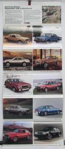 1980 AMC 4WD Eagle Concord Spirit Pacer AMX Sales Brochure Folder Original