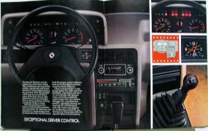 1981 Renault 18i American Motors Sales Brochure Original