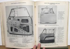 1952 Nash Ambassador Statesman Rambler Dealer Body Service Shop Repair Manual