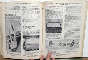 1952 Nash Ambassador Statesman Rambler Dealer Body Service Shop Repair Manual