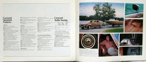 1983 AMC Eagle SX/4 Concord Spirit American Motors CANADIAN Sales Brochure