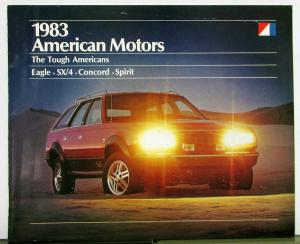 1983 AMC Eagle SX/4 Concord Spirit American Motors Sales Brochure Original XL
