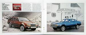 1983 AMC Eagle SX/4 Concord Spirit American Motors Sales Brochure Original XL