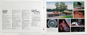 1983 AMC Eagle SX/4 Concord Spirit American Motors Sales Brochure Original XL