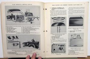 1951 Nash Rambler Country Club Model 5127 Dealer Service Shop Manual Supplement