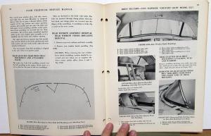 1951 Nash Rambler Country Club Model 5127 Dealer Service Shop Manual Supplement