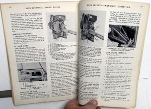 1950 Nash Rambler Series Technical Service Shop Manual Supplement Repair