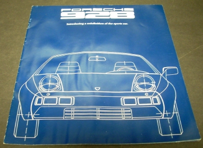 1978 Porsche Dealer Prestige Sales Brochure 928 Large