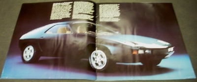 1978 Porsche Dealer Prestige Sales Brochure 928 Large