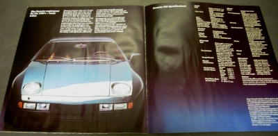 1978 Porsche Dealer Prestige Sales Brochure 928 Large