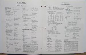 1961 Mack Trucks Model B-68T Diagram Dimensions Sales Brochure Original