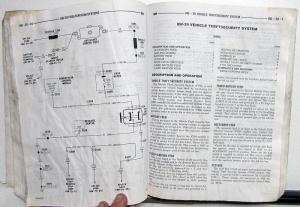 1996 Dodge Viper Dealer Service Shop Repair Manual RT/10 Original