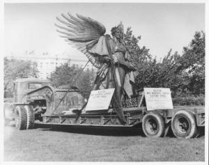 1942-1946 Era C.E. Hall & Sons Trucking a Victory Angel in Boston 0030