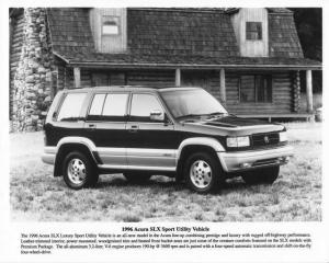 1996 Acura SLX Sport Utility Vehicle Press Photo 0162