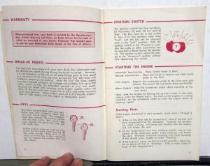1967 Buick Special Skylark GS 400 Sportwagon Owners Manual