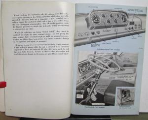 1960 1961 Mack Trucks Operation Manual Diesel Engine Original