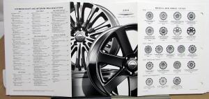 2012 Chrysler Dealer Fabric & Wheel Guide Sales Folder 300 200 Town & Country