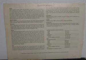 1966 Volkswagen Squareback Sedan Dealer Sales Brochure Folder Original VW