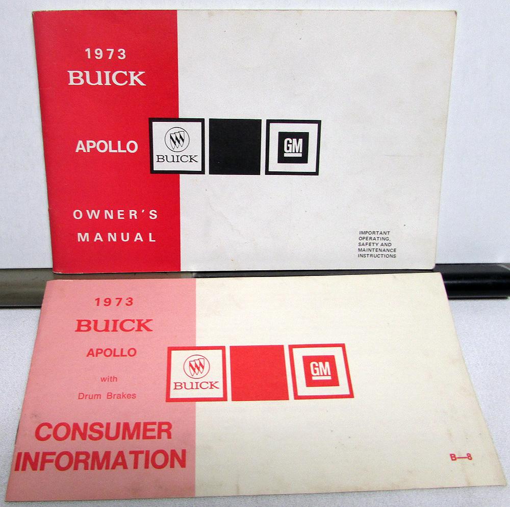1973 Buick Apollo Owners Manual