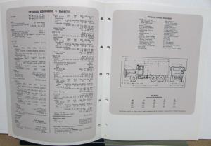 1977 Mack Trucks Model DM 897ST Diagram Dimensions Sales Brochure Original