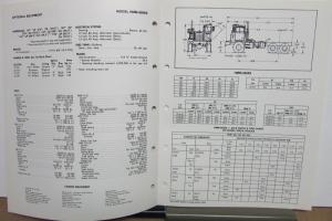 1976 1977 Mack Trucks Model HMM 6856S Diagram Dimensions Sales Brochure Original