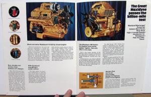 1976 Mack Truck Western Conventional RL/RS Specification Sales Brochure Original