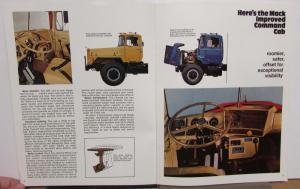 1976 Mack Trucks DM Series Specifications Sales Brochure Original
