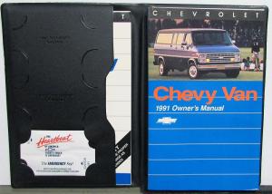 1991 Chevrolet Chevy Van Owners Manual W/Extras