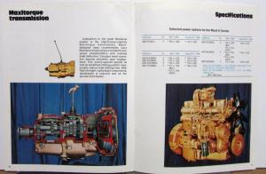 1975 Mack Tucks U Series Specifications Sales Brochure Original