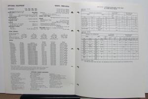 1974 Mack Trucks Model DMM 4876S Diagrams Dimensions Sales Brochure Original