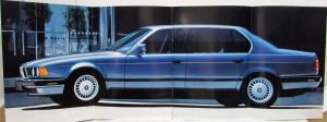 1989 BMW 735i 735iL Sales Brochure