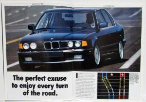 1989 BMW 735i 735iL Sales Brochure