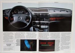 1989 BMW 735i 735iL Sales Brochure