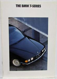 1992 BMW 7-Series Sales Brochure - 735i 735iL